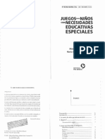 Montes Ayala, M. - Juegos para Niños Con Necesidades Especiales PDF