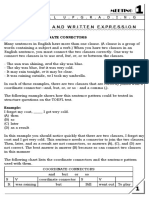 TOEFL Structure and Written Expression