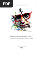 JORNALISMO LITERÁRIO-SUBVERSIVO
