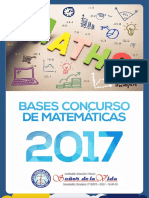 Bases Concurso Matematicas 2017