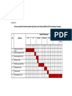 Rencana Jadwal Penelitian