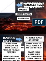 How Do Igneous Rocks Form? Rocks Igneous: Magma/Lava