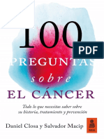 «100 preguntas sobre el cáncer», Daniel Closa y Salvador Macip