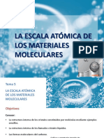 Tema 5 La Escala Atómica de Los Materiales Moleculares-PTM