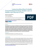 Cold Acid Postmortem Blood Most Probably