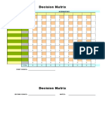 18 Decision Matrix