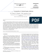 Rheological Properties of Selected Gum Solutions: E.I. Yaseen, T.J. Herald, F.M. Aramouni, S. Alavi