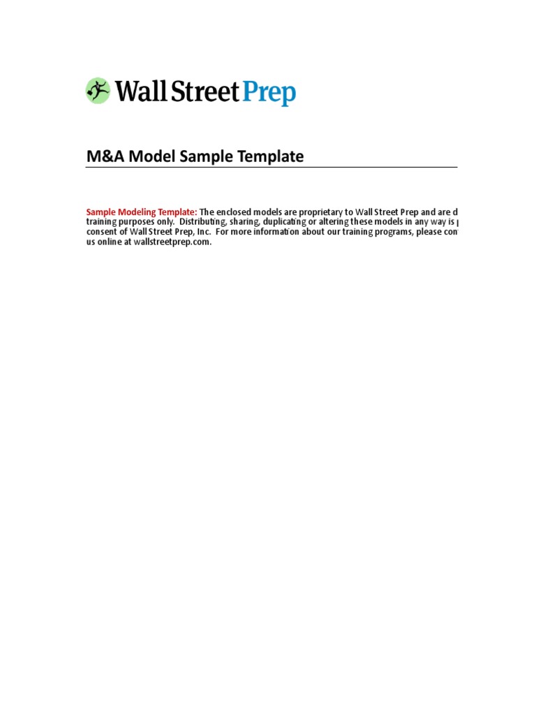 Accretion Dilution Model Sample PDF Book Value Goodwill (Accounting)