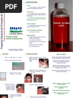 Panfleto Bochecho de Fluor