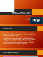 Pharma Industry - Group 5