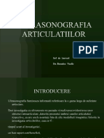 Ultrasonografia Articulatiilor