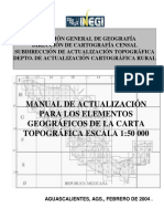 Manual de Clasificacion en Campo 50K PDF