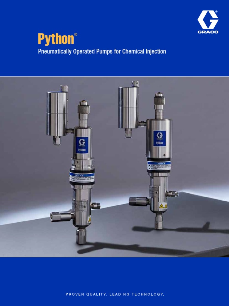 Python® PDF | PDF | Pump | Valve