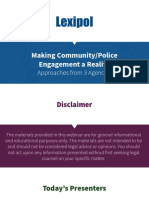 Community Police Engagement Slides