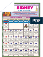 Sidney Sidney Sidney Sidney Sidney: Calender
