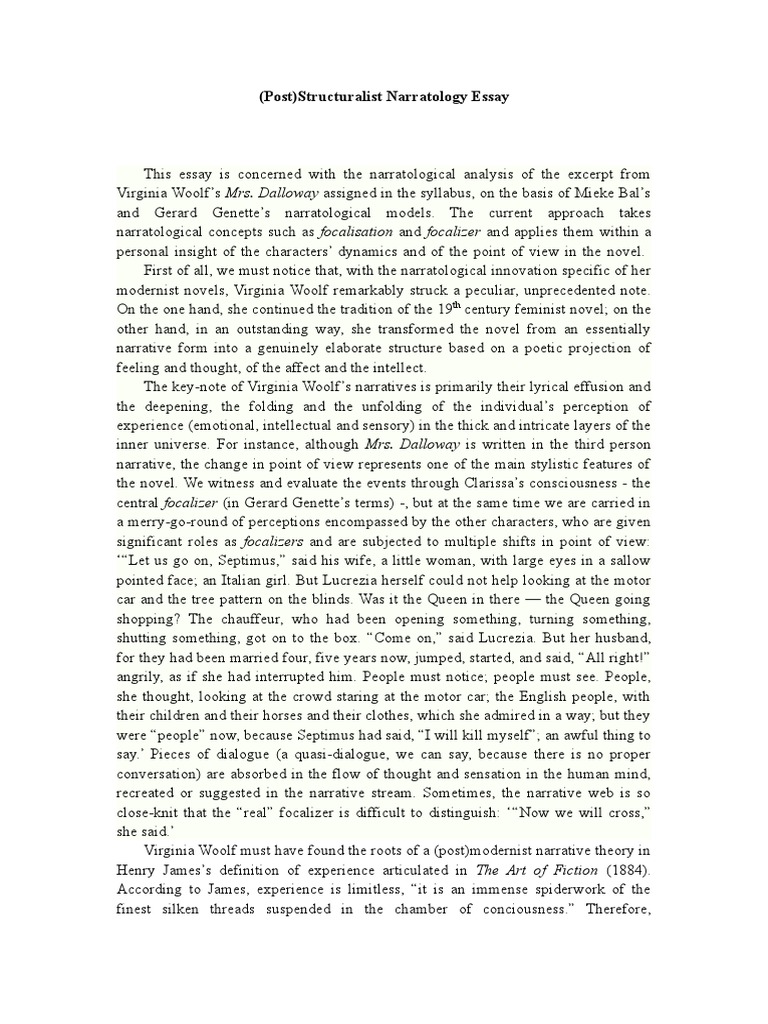 Essays on narratology 06 image