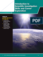 Introduction To Scientifi C Investigation Skills and Career Exploration