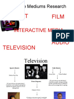 Alternative Mediums Research: Print Film