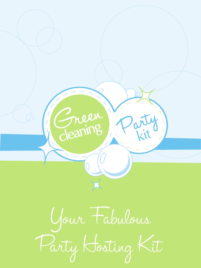 Green Cleaning Party Kit | PDF | Sodium Bicarbonate | Nature
