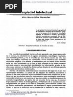 Derecho de Propiedad.