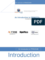 PRINCE 2 An Introduction