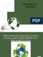 Recyclation in Romania