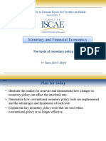 Monetary and Financial Economics: 2 Année de La Grande Ecole de L'institut de Rabat
