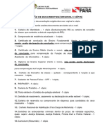 Relação de Documentos Para o Pss Nº2- 2017.PDF