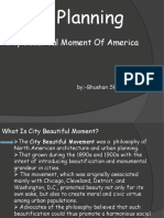 Town Planning: City Beautiful Moment of America