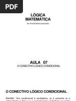 Lógica Matemática Aula 07