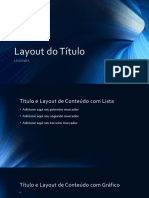 Layout Do Título