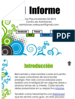 Webquest Informe022010
