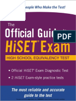 Ebook Official Guide HiSET Exam