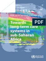 WHO LTC Series Subsaharan Africa