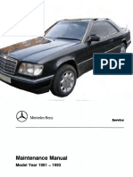 (MERCEDES BENZ) Manual de Taller Mercedes Benz Modelos 1981-1993