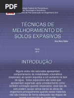 Apresentação Melhoramento de solos expansivos.ppt