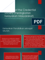 The Rise of the Credential Society (Peningkatan.pptx