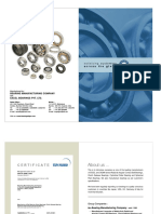 Ball Roller and Spherical Plan Bearing Catalogue 2014