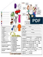 Los Colores y Vocabulario de La Familia PDF