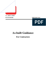 US Army Corps of Engineers As-Built Guidance