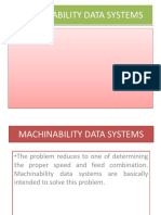 Machinability Data Systems