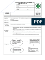 Sop Evaluasi Hasil Mengikuti Pendidikan Pelatihan