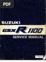 Suzuki GSX-R1100W '93-98 Service Manual