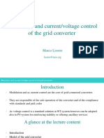 Modulation and Control of Grid Converters