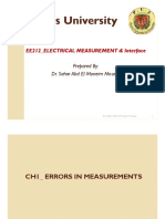 CH - 1 Errosr in Measurements