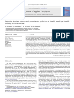 Detecting Leachate Plumes and Groundwater Pollution at Ruseifa Municipal Landfill Utilizing VLF-EM Method PDF