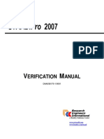 STAADPro 2007 Verification Manual