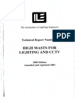 Technical Report No 7 High Masts For Lighting and CCTV PDF