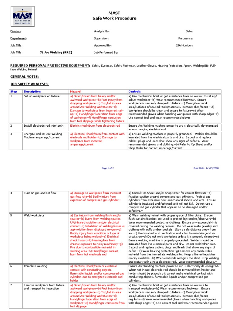 Welding Visual Inspection Checklist | PDF | Electric Arc | Welding