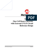 MCP16251 One-Cell Boost Converter With External UVLO Circuit Reference Design